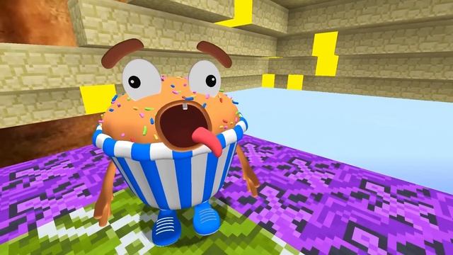 ? ЭПИЧНАЯ БИТВА: ОБУНГА Лаки Блок vs РАДУЖНЫЕ ДРУЗЬЯ Лаки Блок в Майнкрафт! ЧОКО смотреть онлайн