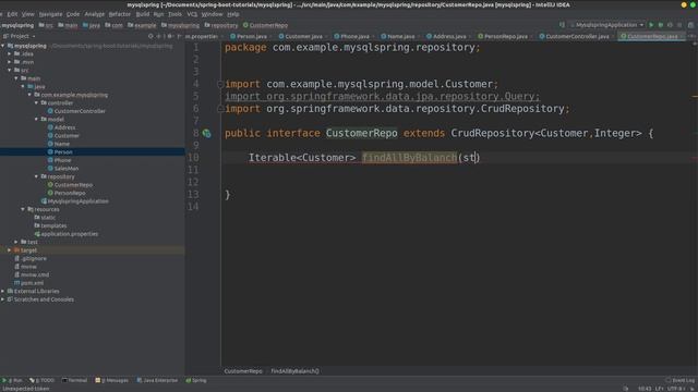 16. Spring boot ( @query ) смотреть онлайн