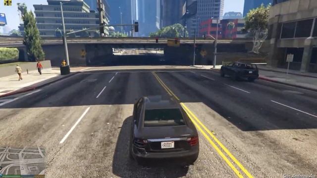 GTA V -- GTA 5 -- Intel Core i3 7100 -- AMD Sapphire Radeon RX 550 4GB GDDR5 -- Gameplay смотреть онлайн