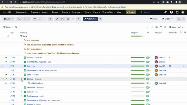 Structure In Details. #jira #atlassian #jiratraining #jiratutorial #structure
