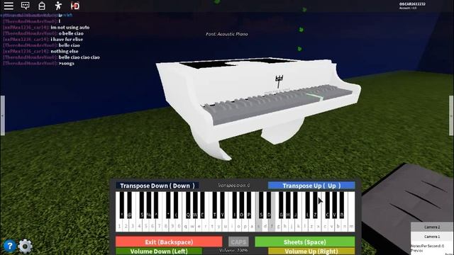 Maroon 5 - Memories - Roblox Piano смотреть онлайн