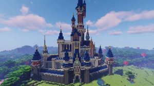 ЗАМОК ДИСНЕЙ в МАЙНКРАФТ! WALT DISNEY in MINECRAFT | ЮБИЛЕЙ НА 1000 ПОДПИСЧИКОВ!