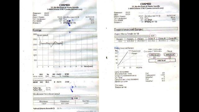 Метаболограф - сколько калорий тратит тело или как измерить обмен веществ смотреть онлайн
