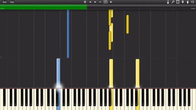 Resident Evil Zero Save room theme Synthesia Piano Knight смотреть онлайн