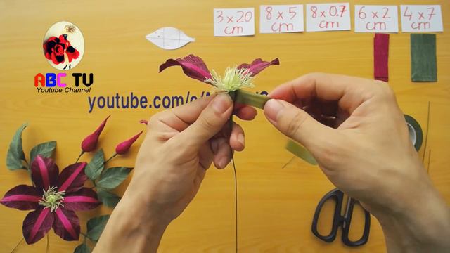 ABC TV | How To Make Clematis Paper Flowers From Crepe Paper - Craft Tutorial смотреть онлайн