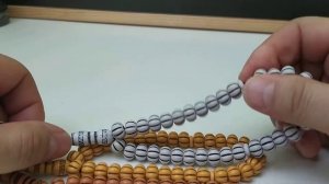 Мусульманские четки "тыковки" с удобным размером бусин