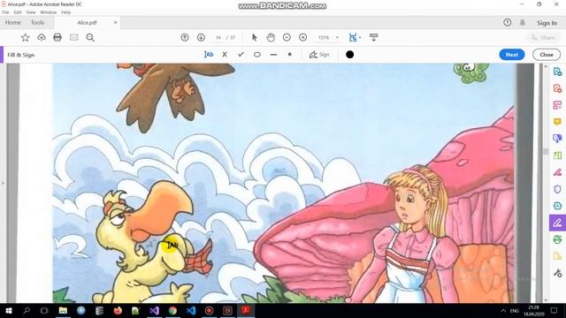 Алиса в стране чудес. Глава 4 (Alice's Adventures in Wonderland). Учебник Spotlight 6 класс смотреть онлайн