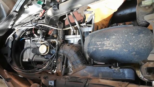 Убираем эффект подруливания на SYM GTS 250/300 смотреть онлайн