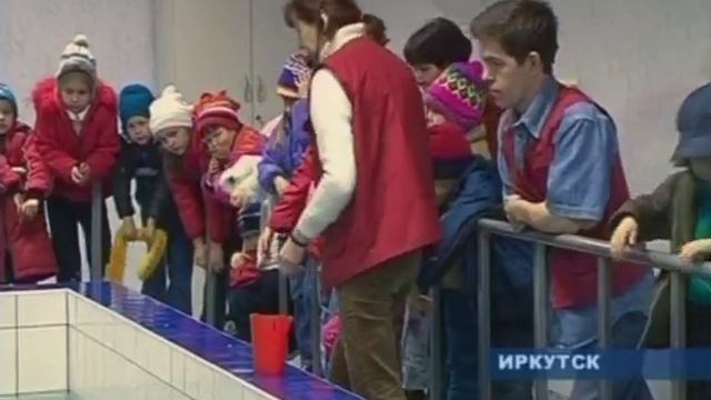 Нерпы в иркутском нерпинарии.