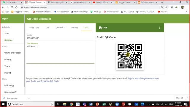 QR CODE GENERATOR & SCANNER | ICT ONLINE FREE WORKSHOP | E-SHIKSHAN TEAM | TUSHAR SONI | VADODARA смотреть онлайн