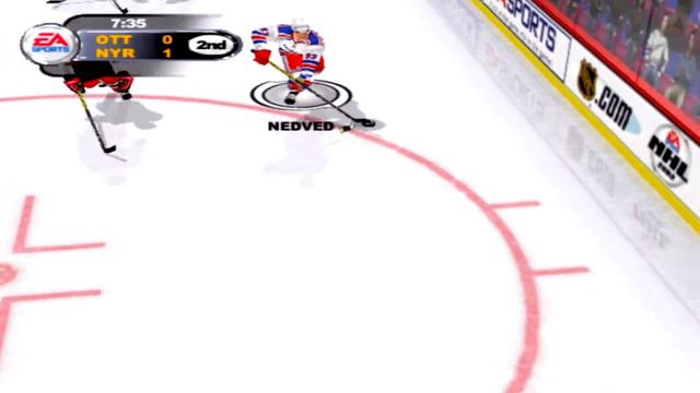 NHL 2003 Gameplay New York Rangers vs Ottawa Senators смотреть онлайн