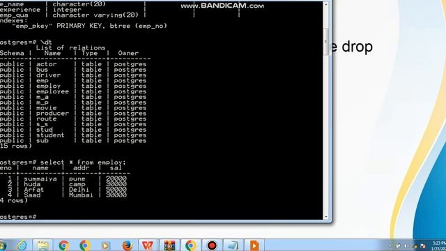 DDL Commands in SQL смотреть онлайн