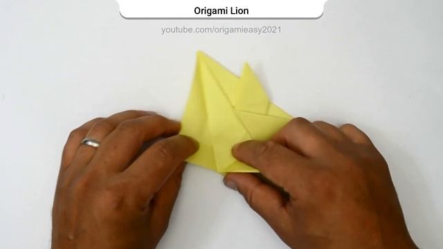 How To Make An Origami Lion