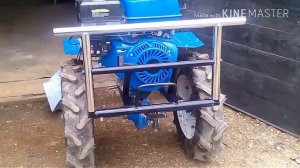 Кенгурятник на мотоблок.Самоделки в гараже.