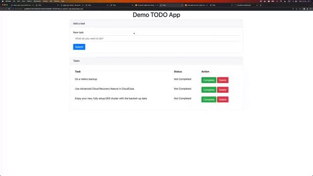 CloudCasa Demo: Recovery of Velero backups to AKS & EKS смотреть онлайн