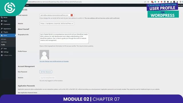 Creating an Effective User Profile on WordPress - Tips and Tricks Revealed смотреть онлайн