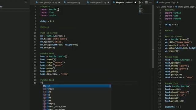 coding a snake game part 1 смотреть онлайн