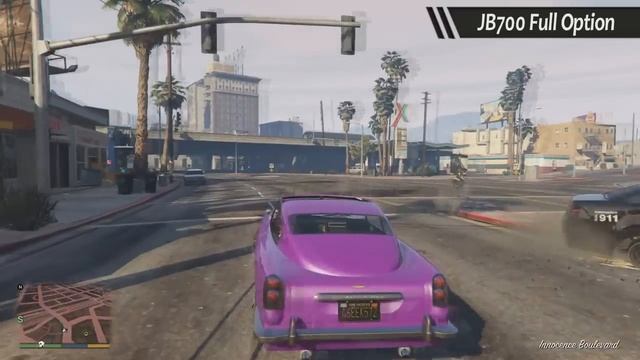 GTA 5 "JB700 Full Option" (Herses,Siège éjectable,Missile) Gameplay ! - GTA 5 PC MOD смотреть онлайн