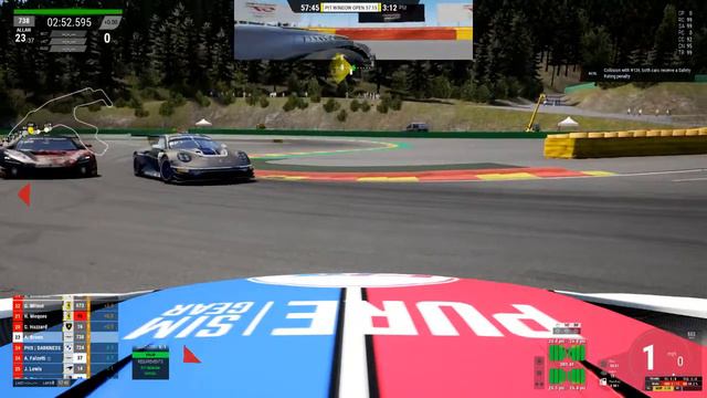Phoenix SimSport @ Spa For15 Mins Q, Then 60 Mins Race In Aston V8 Gt3 смотреть онлайн