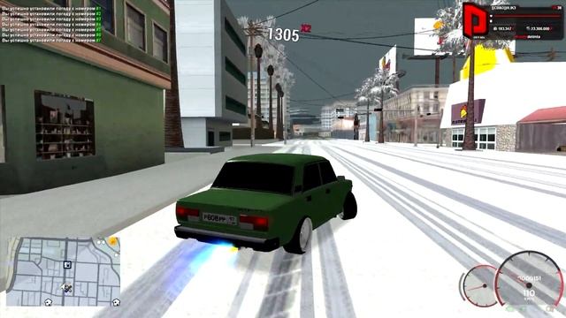 ЗИМНИЙ ДРИФТ НА ЖИГУЛИ, НА ЛЬДУ! НЕ МОГУ СДЕЛАТЬ ЧИП! (MTA | ДЕТИ90-х)