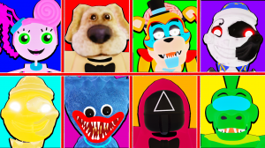 ЭВОЛЮЦИЯ MOMMY и БЕН ФНАФ SECURITY BREACH 3 МОРФ РОБЛОКС 5 МИНУТ НУБ И ПРО ВИДЕО ROBLOX