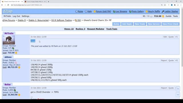 Как торговать на D2JSP. Полный гайд. Diablo 2 Ressurected смотреть онлайн