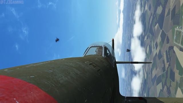 P-51 Mustangs Clash with Me-262 Fighters in an Epic High Altitude Dogfight IL2 Sturmovik Flight Sim смотреть онлайн