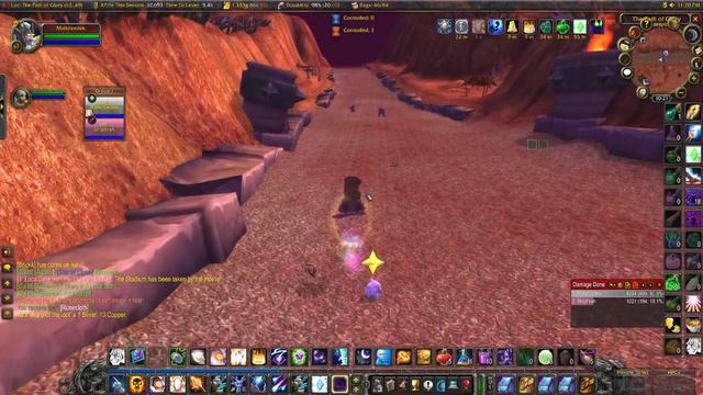World of Warcraft Burning Crusade Shadow questing with Paladin (wife) many quests and more to come смотреть онлайн