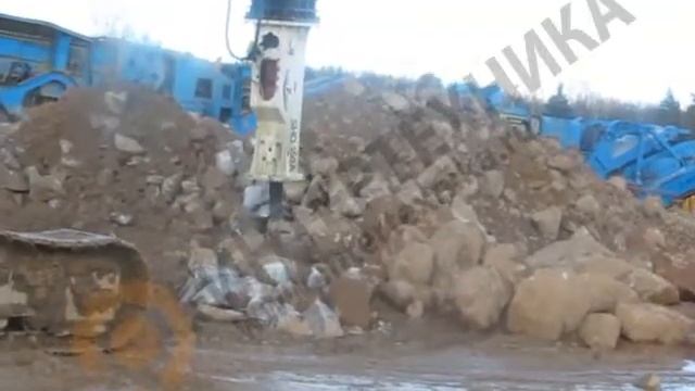 Гидромолот Steel Hand SHD150 для экскаватора JCB JS290 смотреть онлайн