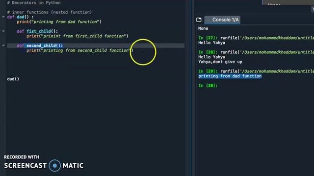 Decorators in Python explained 1 (بالعربي) смотреть онлайн