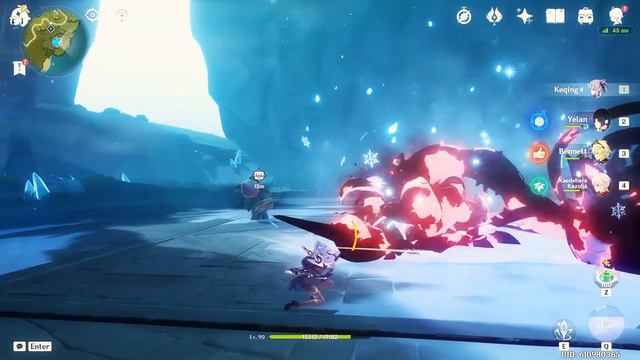 Keqing c2 vs c3 damage comparison with Jade Cutter and Mistsplitter смотреть онлайн
