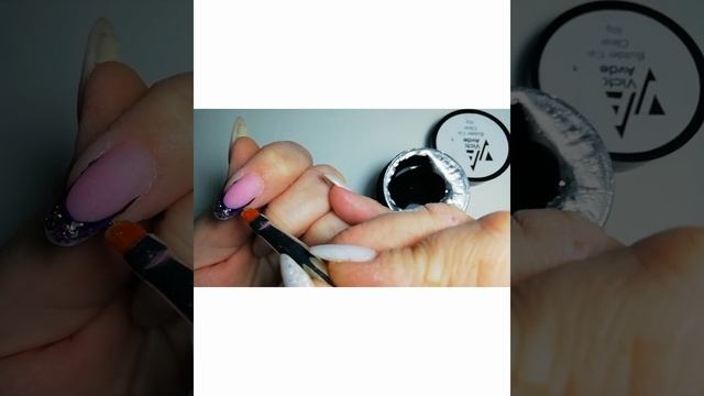 История одного ногтя) Выкладной френч с декоративным свободным краем ? смотреть онлайн