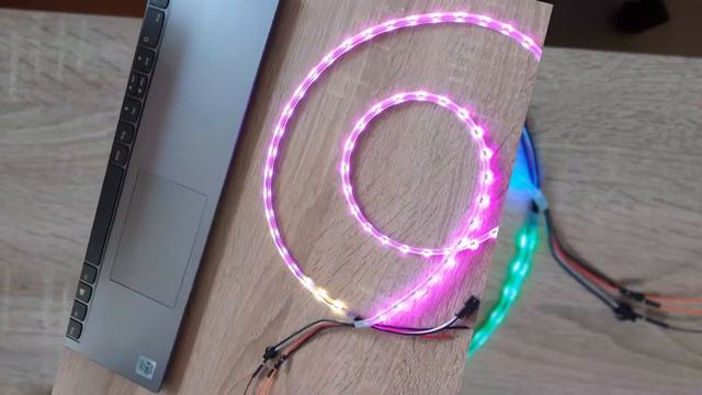 Colorful LED Strip with Raspberry Pi смотреть онлайн