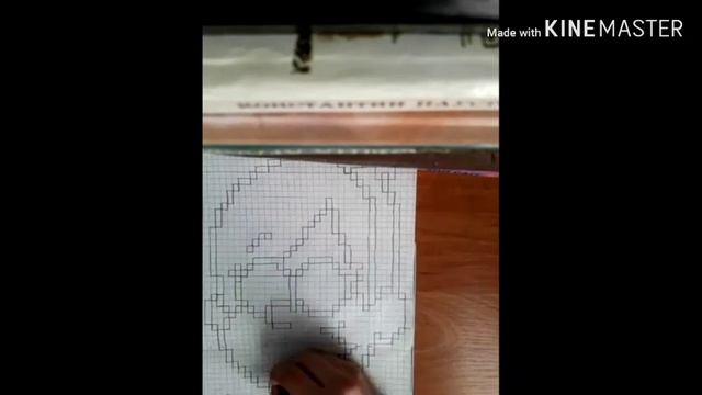 Рисуем картинки по клеточкам!Угадайте персонажа! смотреть онлайн