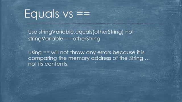 Java Errors: Little logic and syntax errors смотреть онлайн