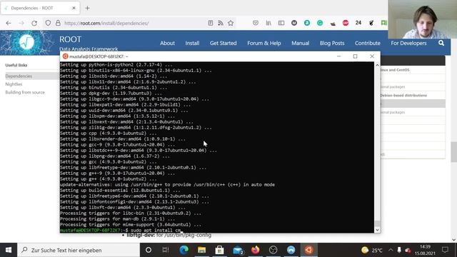 Installing CERN ROOT in Windows with WSL смотреть онлайн
