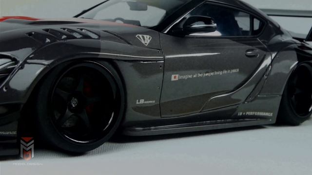 Supra A90 Liberty Walk 1/24 Model_Design смотреть онлайн