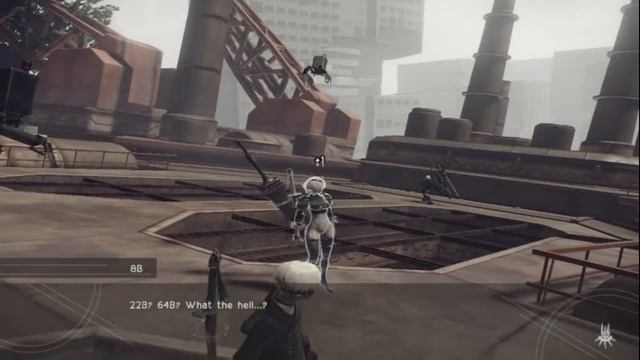 Nier Automata Gameplay With outdated card смотреть онлайн