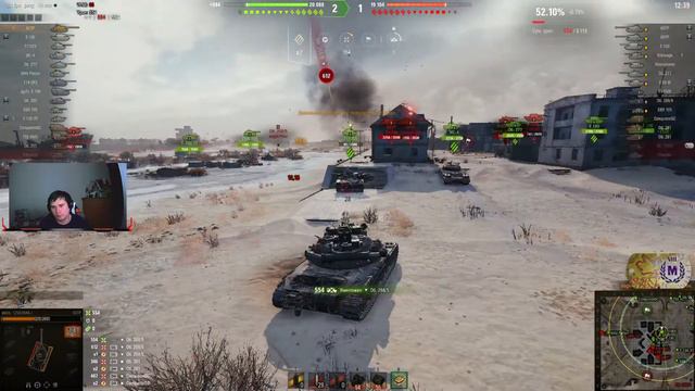 Играем на статистику. Пытаемся взять 3 отметки на 60TP. смотреть онлайн