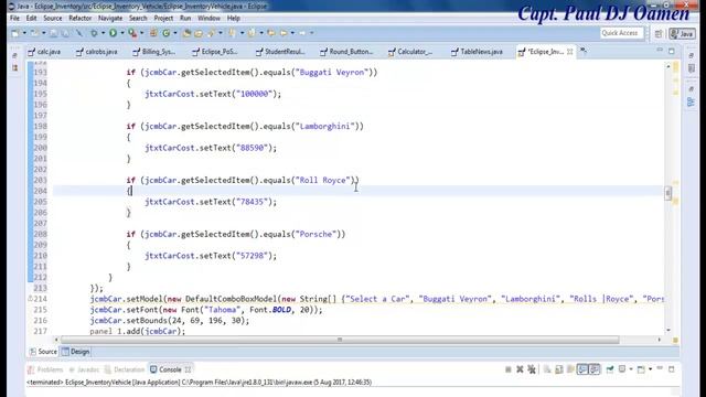 How to Create Inventory Management System for Vehicle in Java Eclipse - Full Tutorial смотреть онлайн