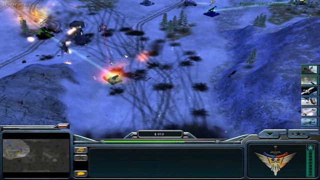 Generals Zero Hour - 1 vs 3 - Laser vs Air Force смотреть онлайн
