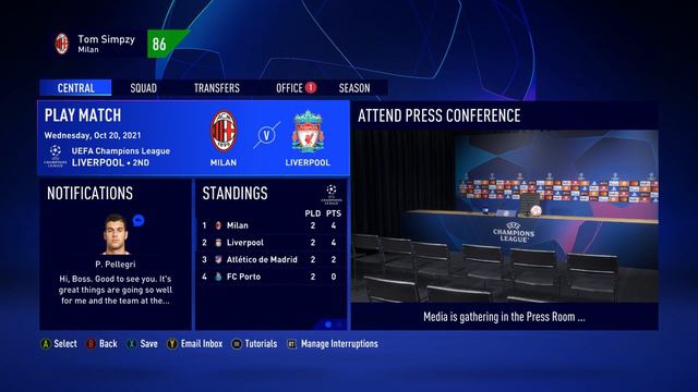 ZLATAN IBRAHIMOVIC STILL THE GOAT!?! FIFA 22 AC Milan Realism Career Mode #2 смотреть онлайн
