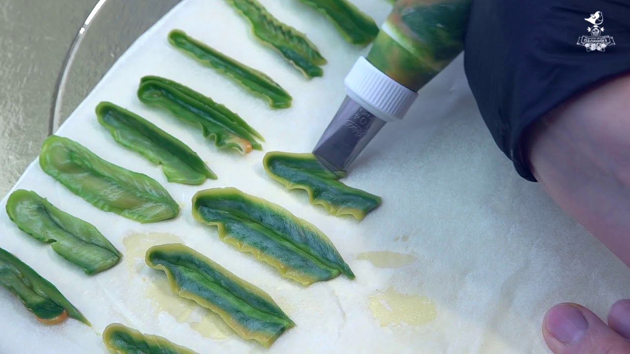 Зелень для цветов из масляного крема Buttercream Floristics