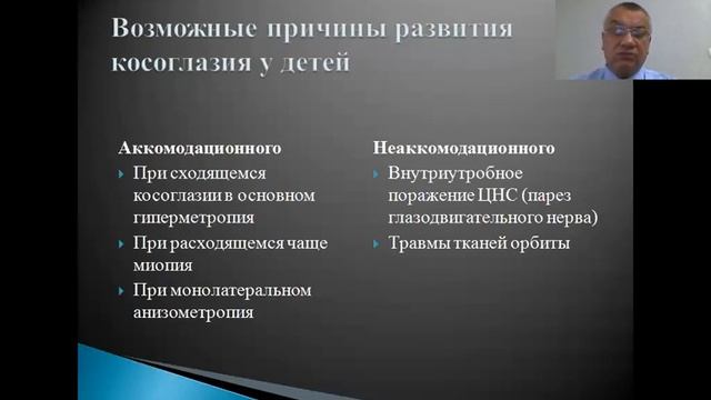 Косоглазия