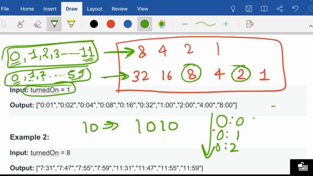 Binary Watch | Leetcode Python Solution | Python смотреть онлайн