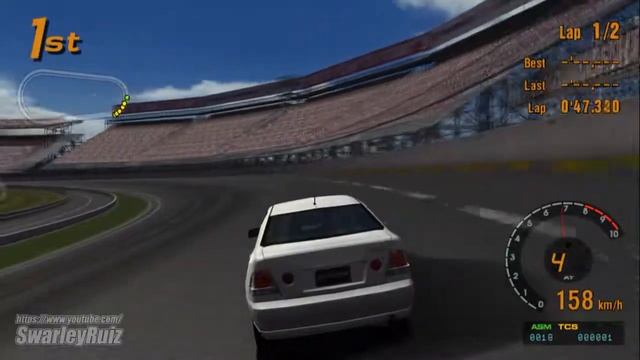 Gran Turismo 3 A-Spec PS2 | Super SpeedWay | Toyota ALTEZZA RS200 '98 смотреть онлайн