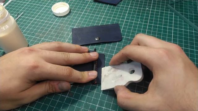 Бифолд кошелёк (синий) - (bi-fold wallet (Blue Buttero)) смотреть онлайн