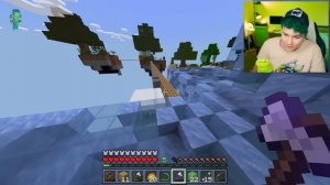 КАЖДЫЙ ПИКСЕЛЬ - БЛОК (мы стали маленькими) ? МЕГА СКАЙВАРС в МАЙНКРАФТ #2