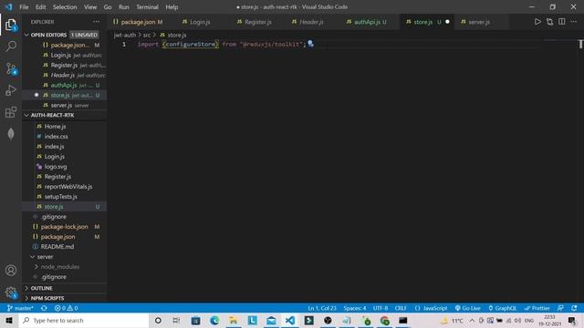 Learn JWT Authentication using JSON Fake Server and RTK Query in React | RTK Query Authentication смотреть онлайн