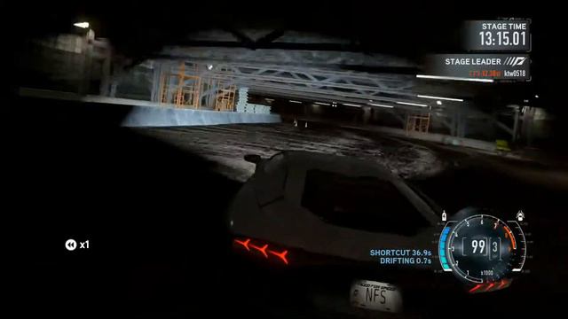 NFS The RUN (Final Race):Lamborghini Aventador смотреть онлайн